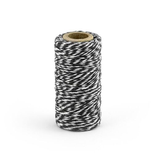 Virvelė "Twine", juoda (50 m)