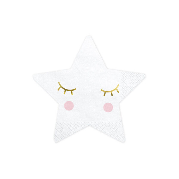 Servetėlės "Žvaigždės" (20 vnt./ 16x16 cm)