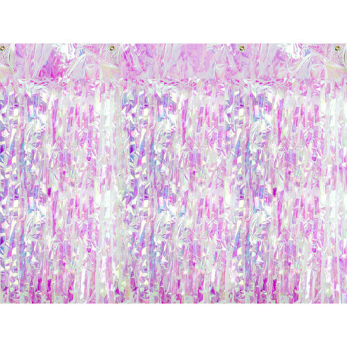 Folinė užuolaida-lietutis. perlamutrinė (90x250 cm)