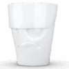 Porcelianinis puodelis su ąsele "Grumpy", baltas 350ml