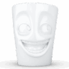 T018501_Mug_Witzig_Weiss_0001 Porcelianinis puodelis su ąsele "Joking", baltas 350ml