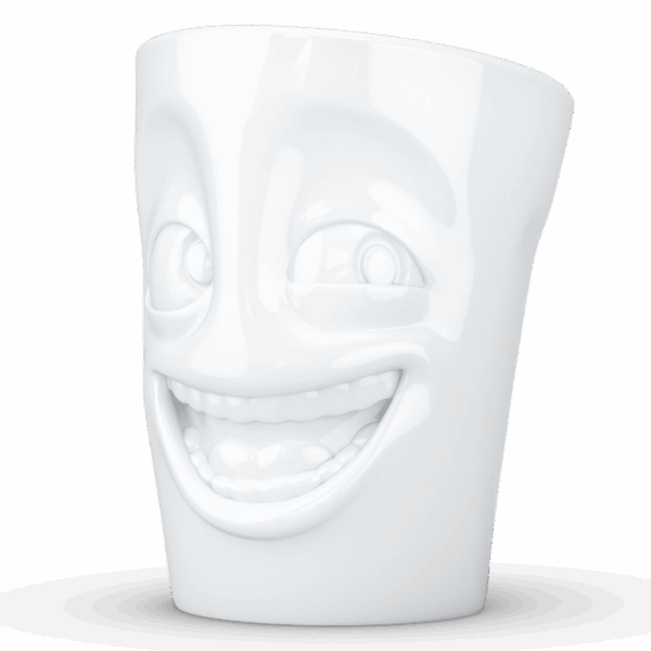 T018501_Mug_Witzig_Weiss_0002 Porcelianinis puodelis su ąsele "Joking", baltas 350ml