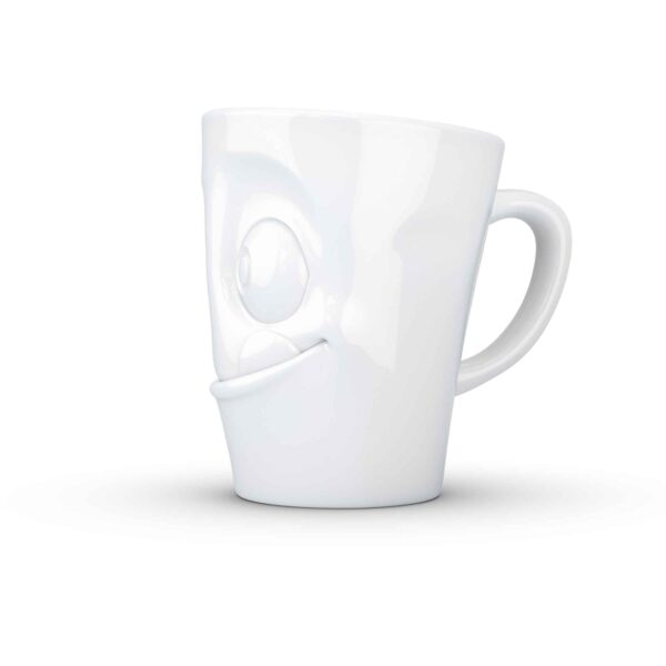 T018601_Mug_Lecker_Weiss_0003 Porcelianinis puodelis su ąsele "Tasty", baltas 350ml