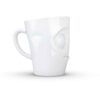 T018601_Mug_Lecker_Weiss_0005 Porcelianinis puodelis su ąsele "Tasty", baltas 350ml