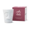 Porcelianinis puodelis su ąsele "Snoozy", baltas 350ml