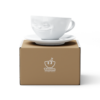 Porcelianinis puodelis su lėkštute "Grinning", baltas 200ml