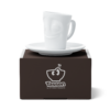 Espreso puodelis su ąsele "Cheery", 80 ml