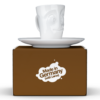 Espreso puodelis su ąsele "Tasty", 80 ml