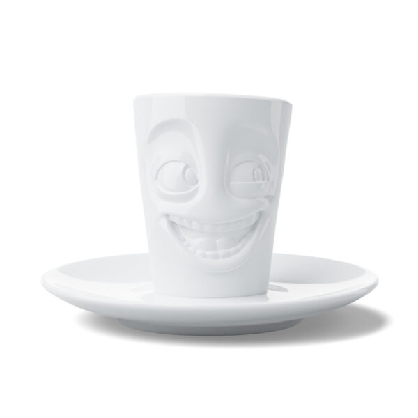 Espreso puodelis su ąsele "Joking", 80 ml