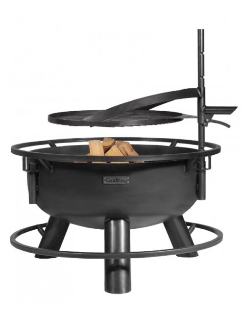 Lauko laužavietė Bandito (60cm) su reguliuojamomis grotelėmis 50cm